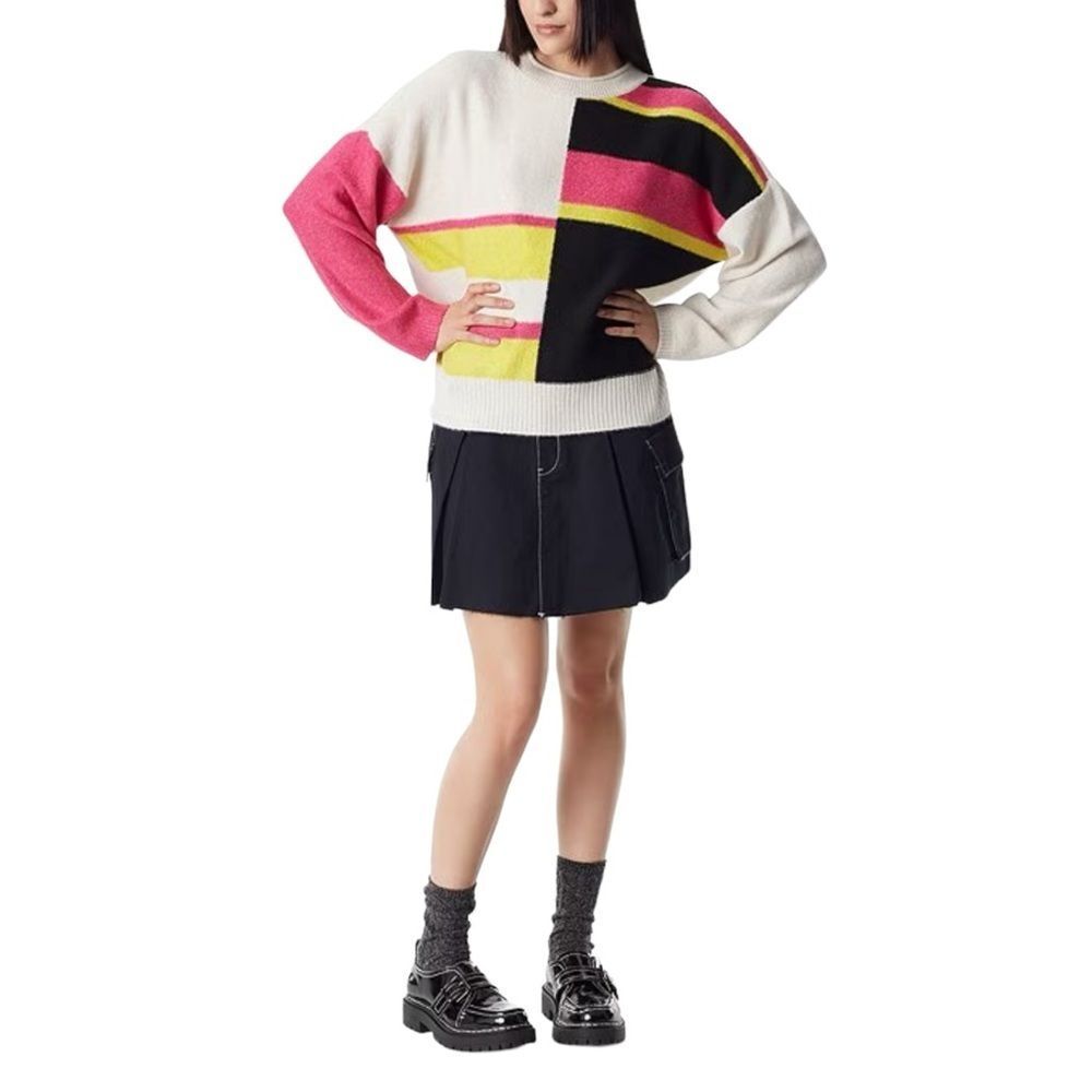 Circus NY by Sam Edelman Printed Slouch Sweater Size S